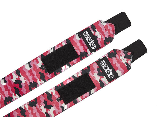 Pink Elastic Military Wristbands