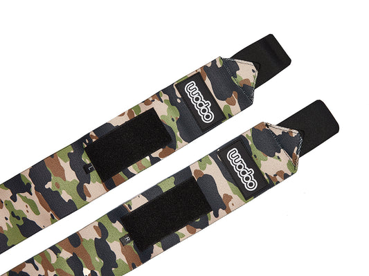 Camo elastic military wristbands